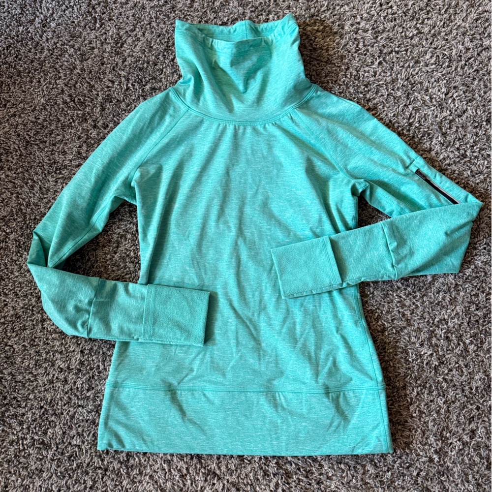 Victoria's Secret Green Sweatshirt with Long Sleeves